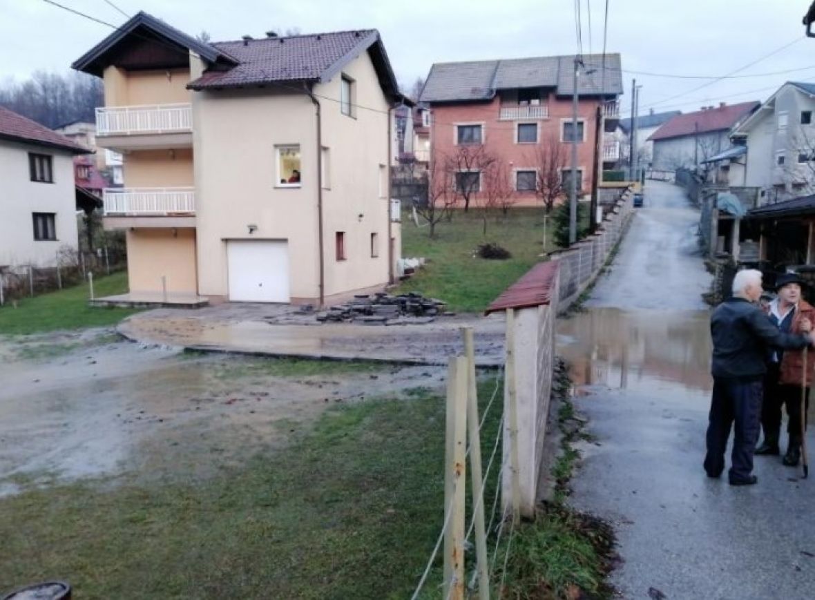 Foto: Općina Vogošća/Obilne padavine izazvale probleme građanima